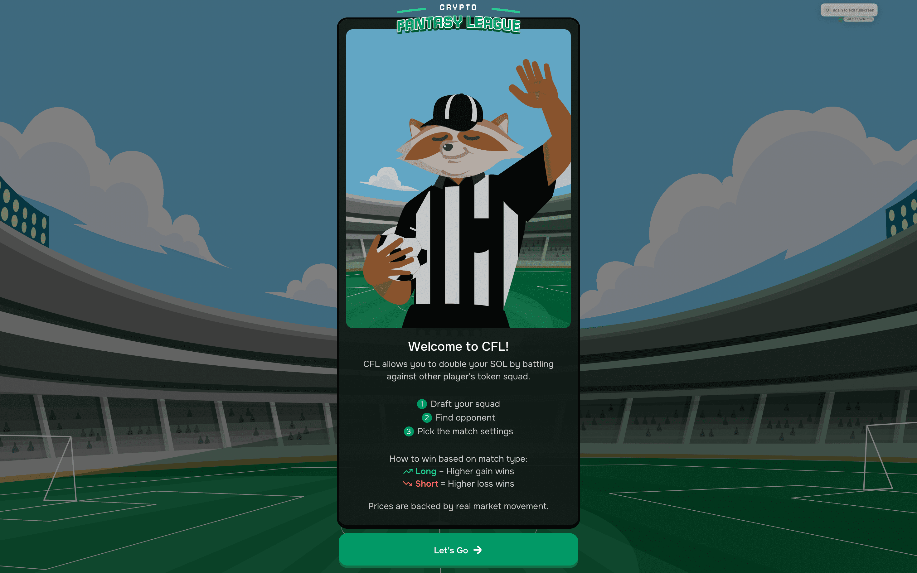 Crypto Fantasy League